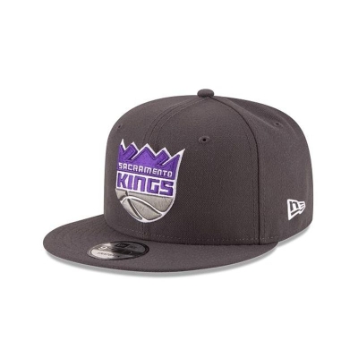 Sapca New Era Sacramento Kings NBA Team Color 9FIFTY Snapback - Gri